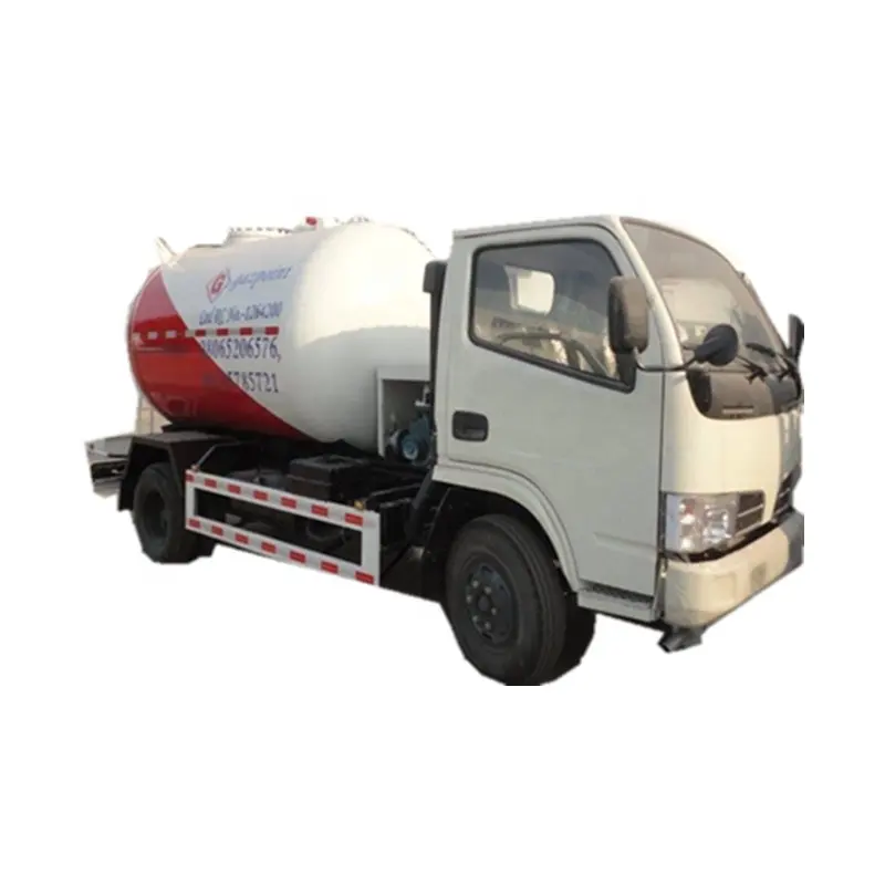 Сжиженный нефтяной газ/пропан 5000L LPG Грузовики Bobtail 5 куб. М грузовики для розлива сжиженного нефтяного газа для Нигерии