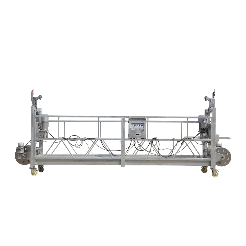 zlp630 electric raising steel galvanized chinese working platform