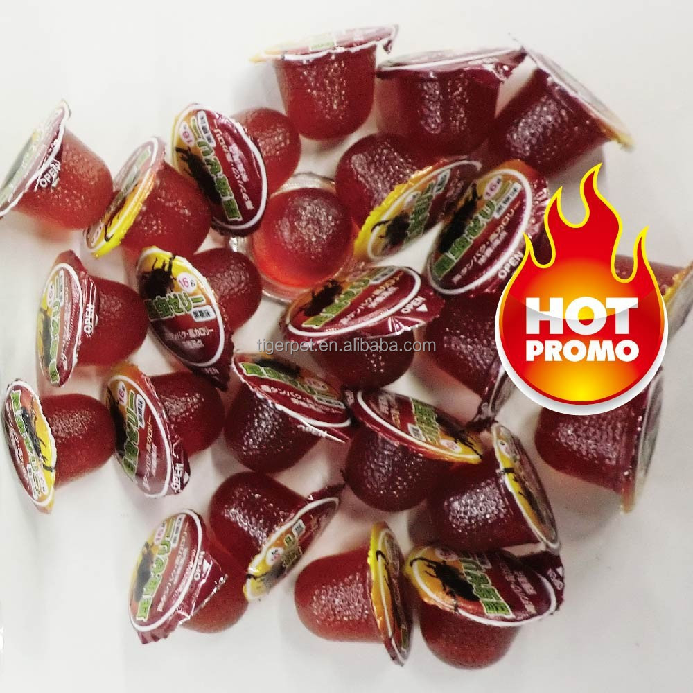 Лучшее качество с конкурентоспособной оптовой апельсиновый вкус насекомое желе