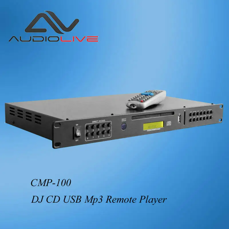 CMP-100 многофункциональный Mp3 аудио пульт дистанционного dj CD-плеер