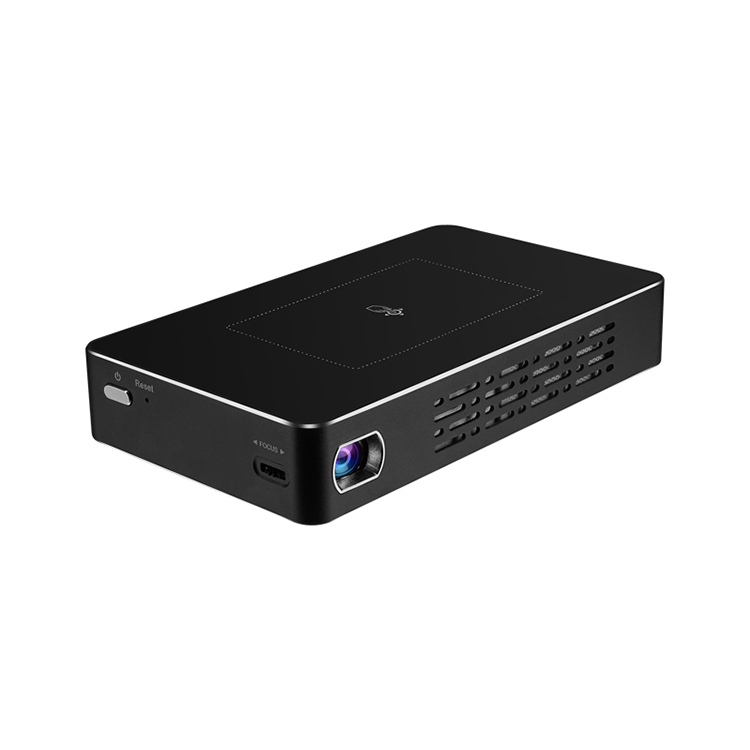 Высокоскоростной карманный мини-проектор HD, горячая Распродажа, встроенный аккумулятор, светодиодный мини-Сенсорный проектор DLP Smart