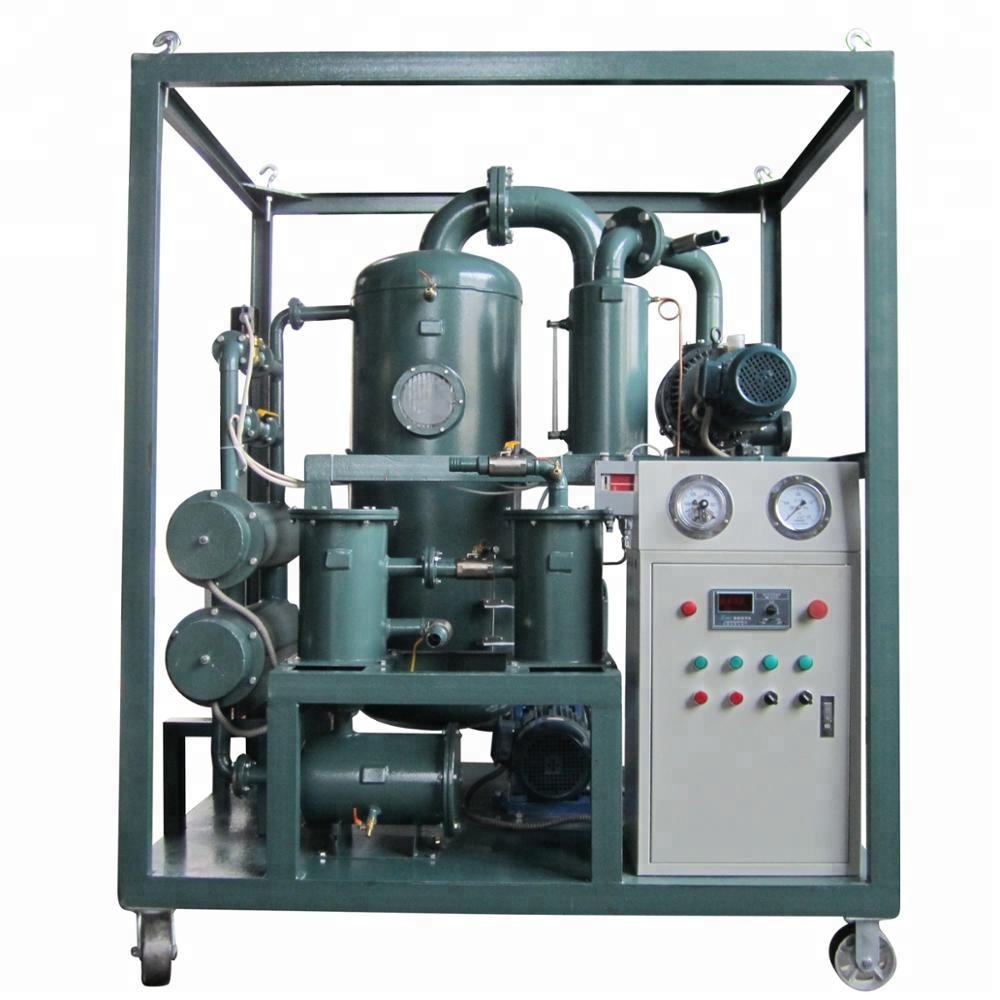 high quality oil recycling machine for small scale crude oil refinery
