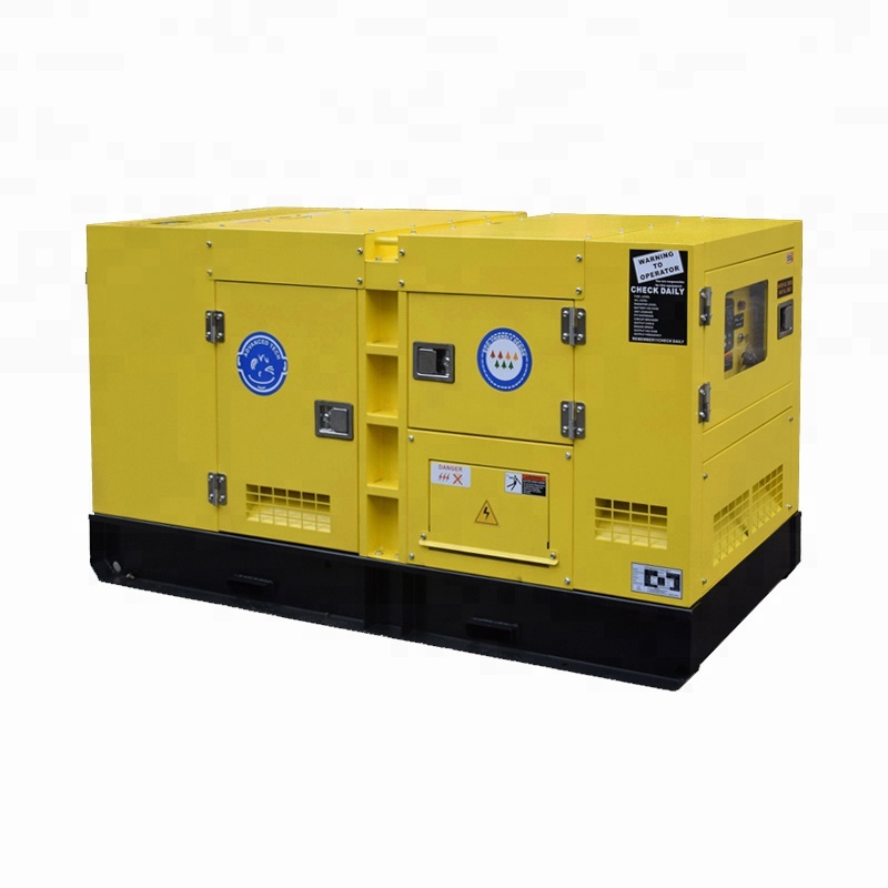 AC три фазы Звукоизолированные дизель-генератор 300kva