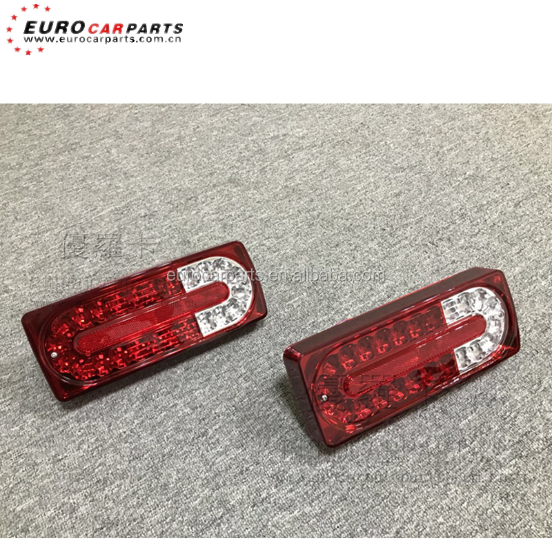 Задние фары w463 подходят для G-class W463 G500 G55 G63, задние фары красного и черного цвета, Сделано в Тайване, задние фары W463