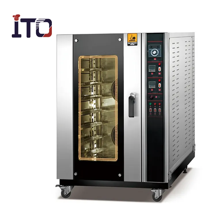 Commercial 8 trays gas convection oven/Price of convection bakery oven with air circulation