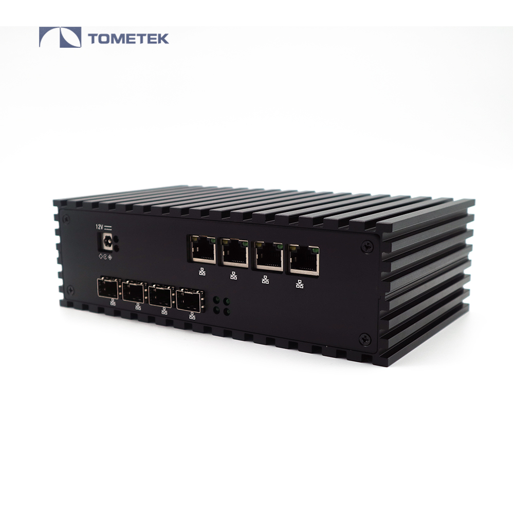 DNS сервер мини itx случае компьютерный коммутатор 4 порта sfp микро компьютер