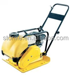 STP-60 gasoline/diesel concrete vibratory plate compactor