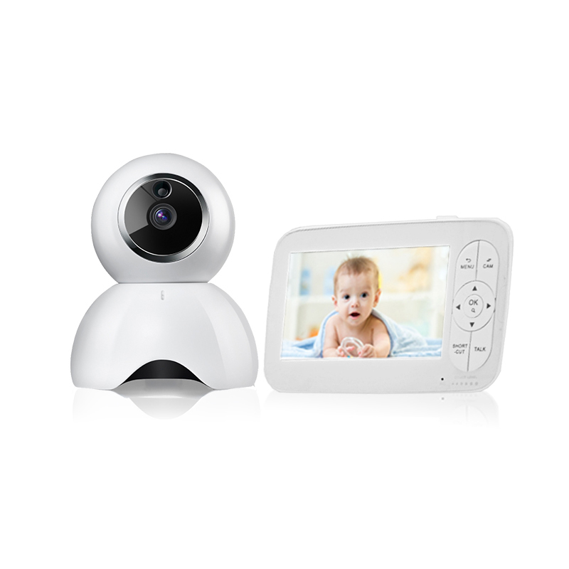 2019 новейший 720p 5 дюймов LCD wifi видео монитор младенца с датчиком температуры