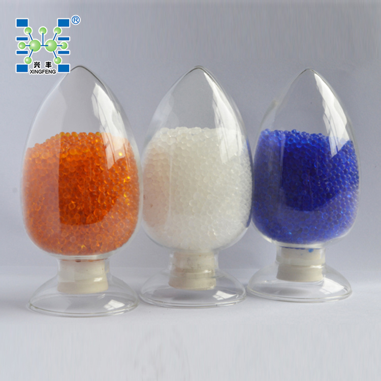 Transparent Particle China White Color Silica Gel Desiccant