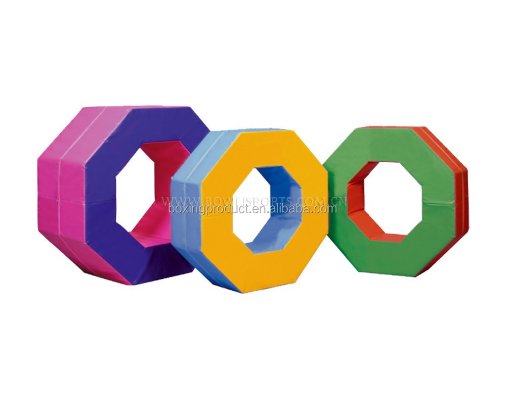 Гимнастика красочные Octagon Donut пены формы