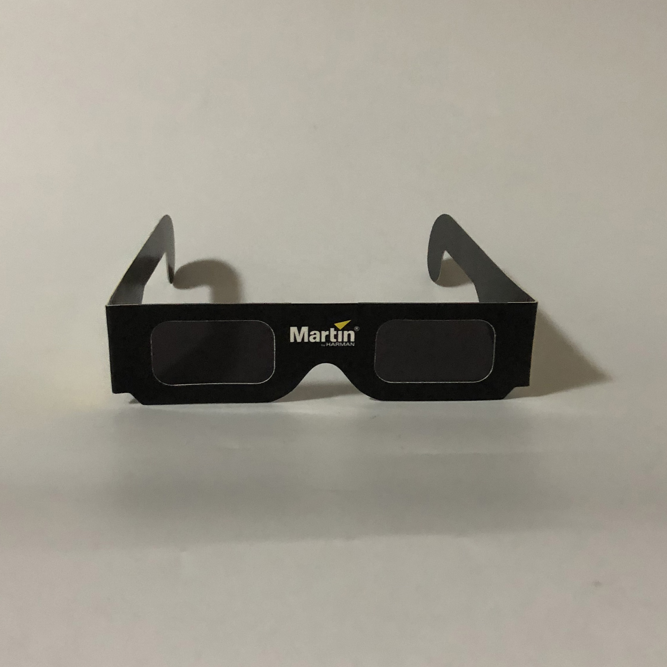 Заказной логотип солнечное затмение 3D бумажные очки