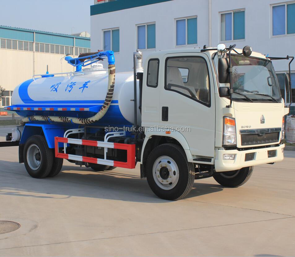 Sinotruk howo ручная коробка передач типа 4x2 10m3 вакуумные грузовики