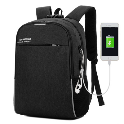 Анти-кражи черный usb travel Оригинальный рюкзак с защитой от краж для зарядки ноутбука рюкзак