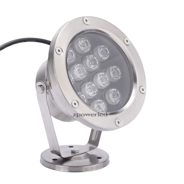 Бестселлер 12 Вт Водонепроницаемый IP68 LED rgb фонтан подводный свет