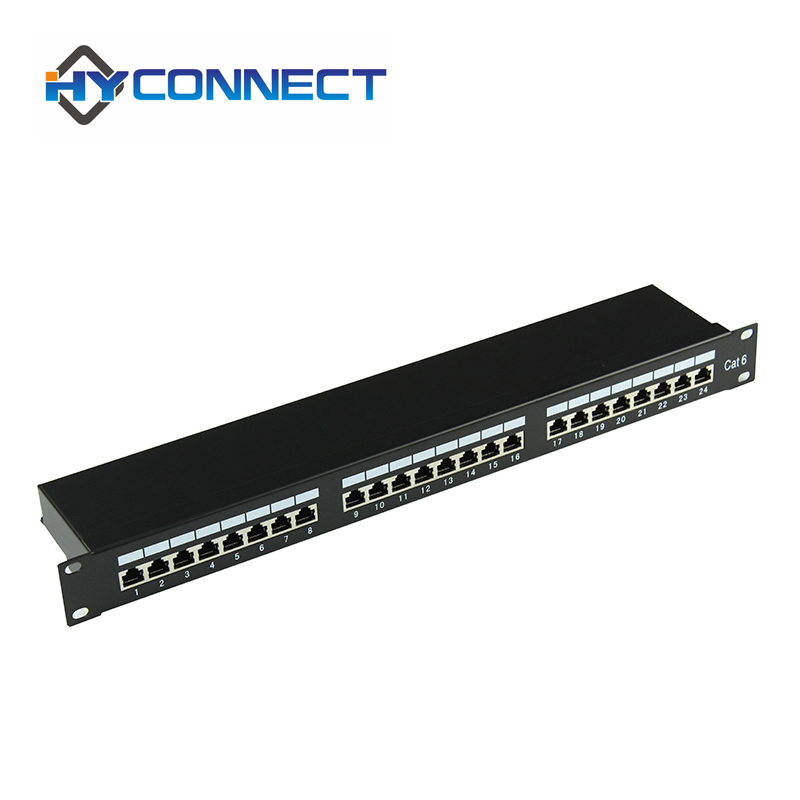 network patch panel 1U FTP Cat6 24port Patch Panel