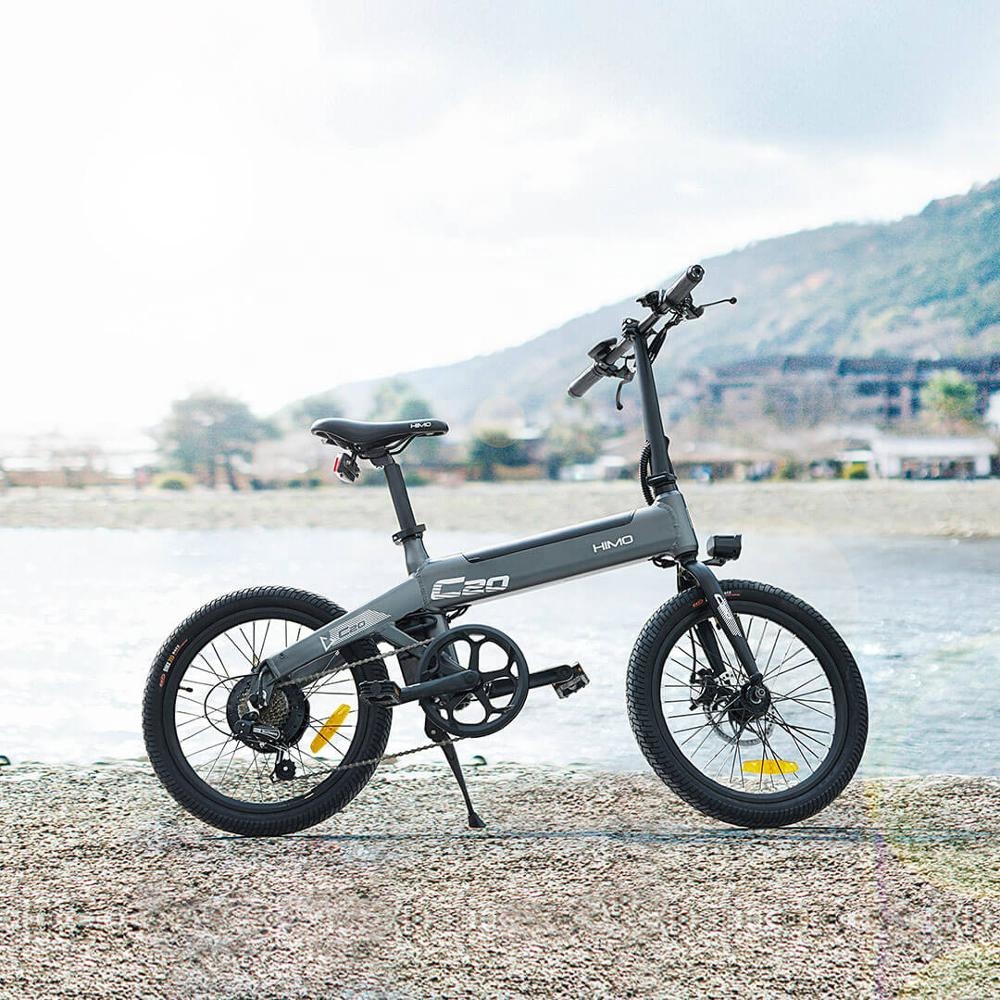 Xiaomi HIMO C20 складной электрический велосипед 36v10ah 250 Вт DC мотор город ebike легкий Электрический вспомогательный велосипед Pas Диапазон 80 км
