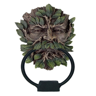 Оптовая продажа домашнего декора мифический greenman дверной молоток