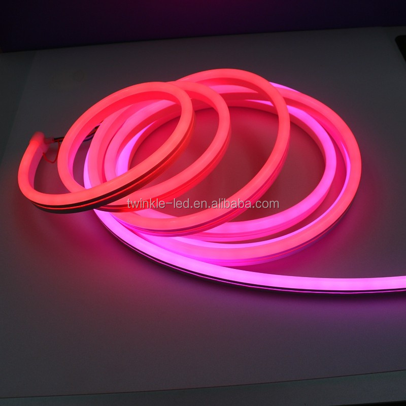 24 В 5050 rgb color светодио дный neon flex