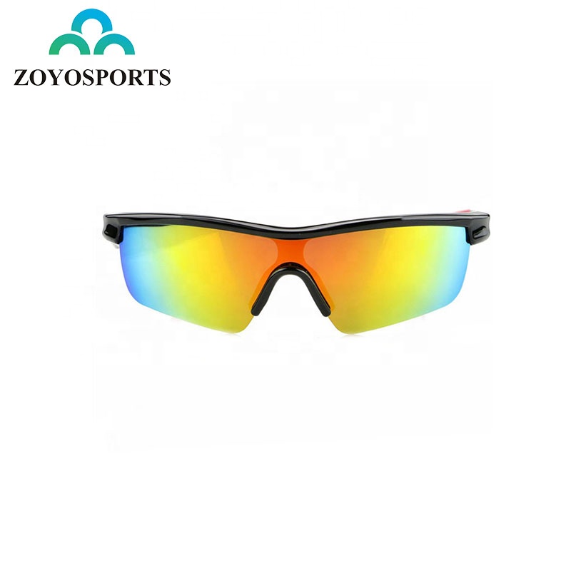 ZOYOSPORTS для мальчиков и девочек со сменными объективами UV400 поляризованные велосипед очки красочные детские велосипедные очки