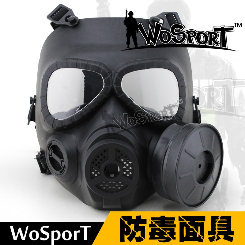 WoSporT airsoft анфас военный противогаз для защиты безопасности