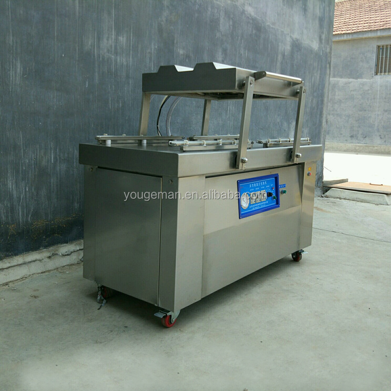 DZ-700/2S плоский тип двухкамерный вакуум-упаковочная машина для вакуум-закаточная машина