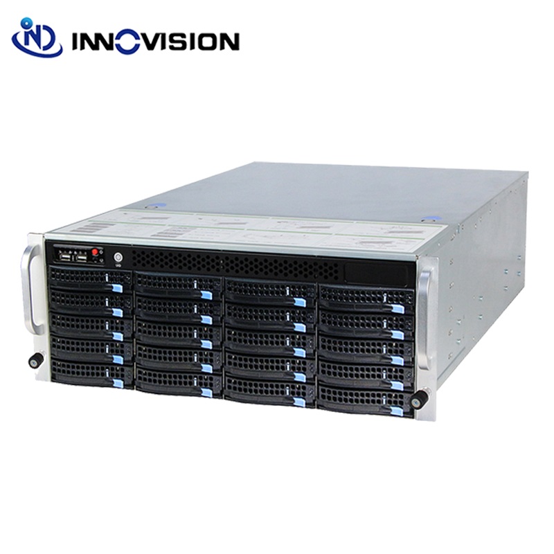 Скоростное огромное хранилище, 20 секций, 4U стойка, серверные корпуса nvr S45520