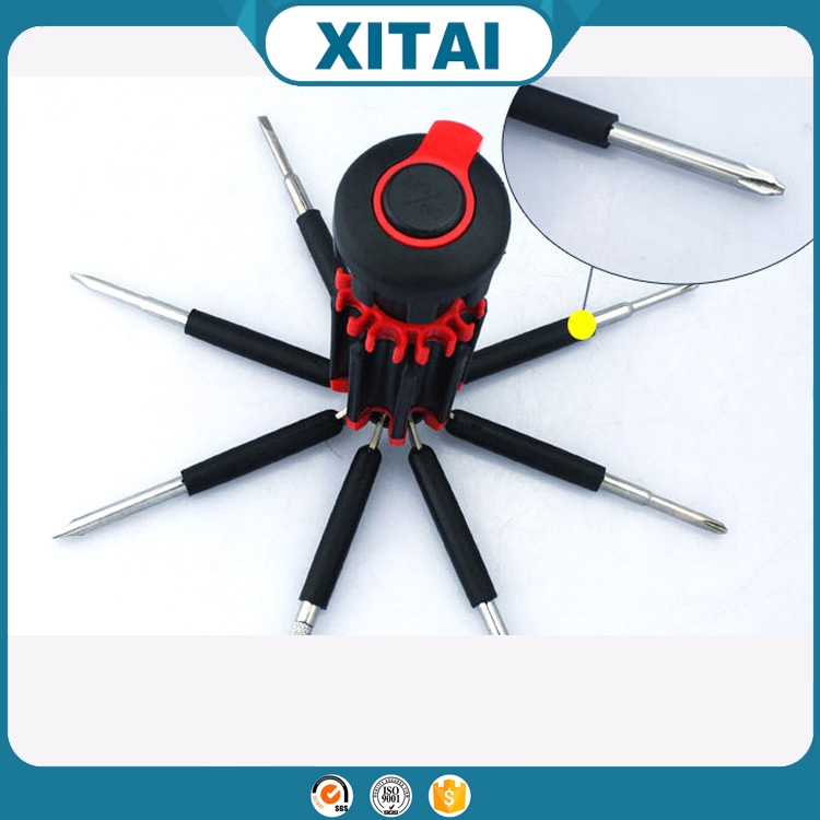 XITAI Новый дизайн 8 в одном multi-отвертка факел с мощный факел с высоким качеством
