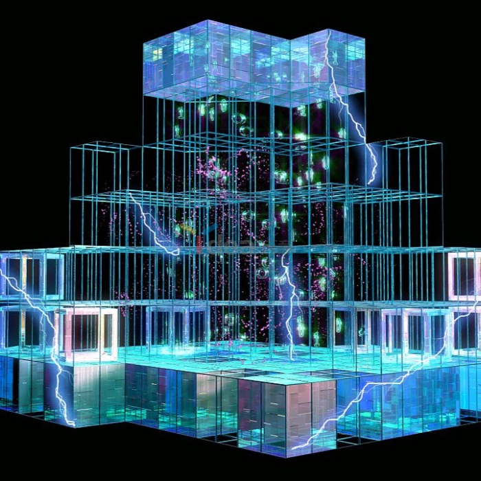 Проекция мультимедийных проекторов 3d, большой рекламный проектор