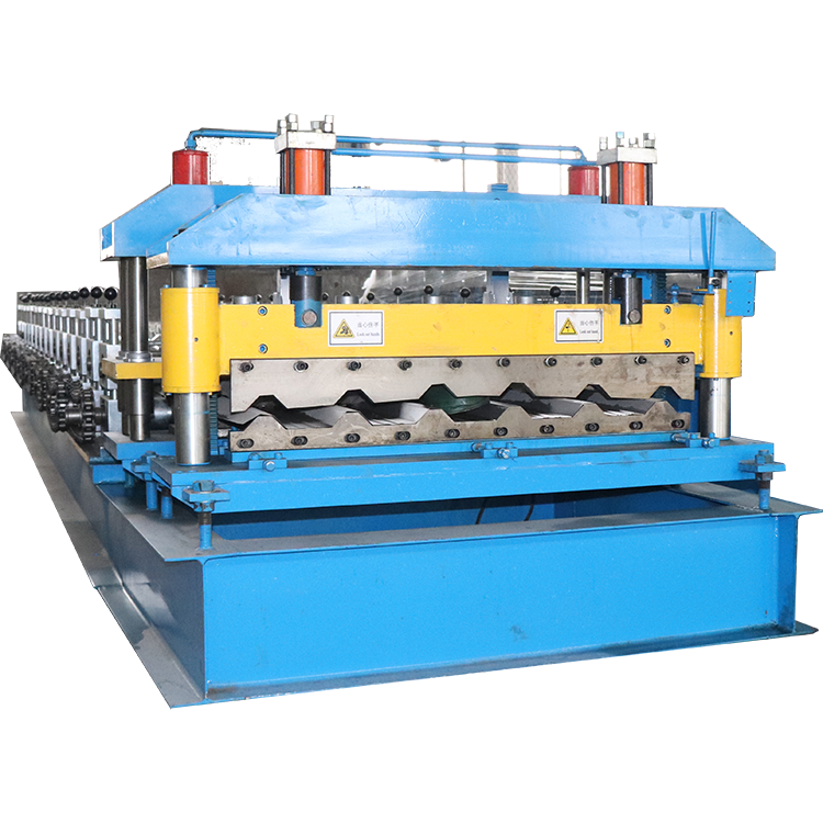 Prepainted galvalume стали trapez лист крыши стены облицовки ролл формирования машины hebei