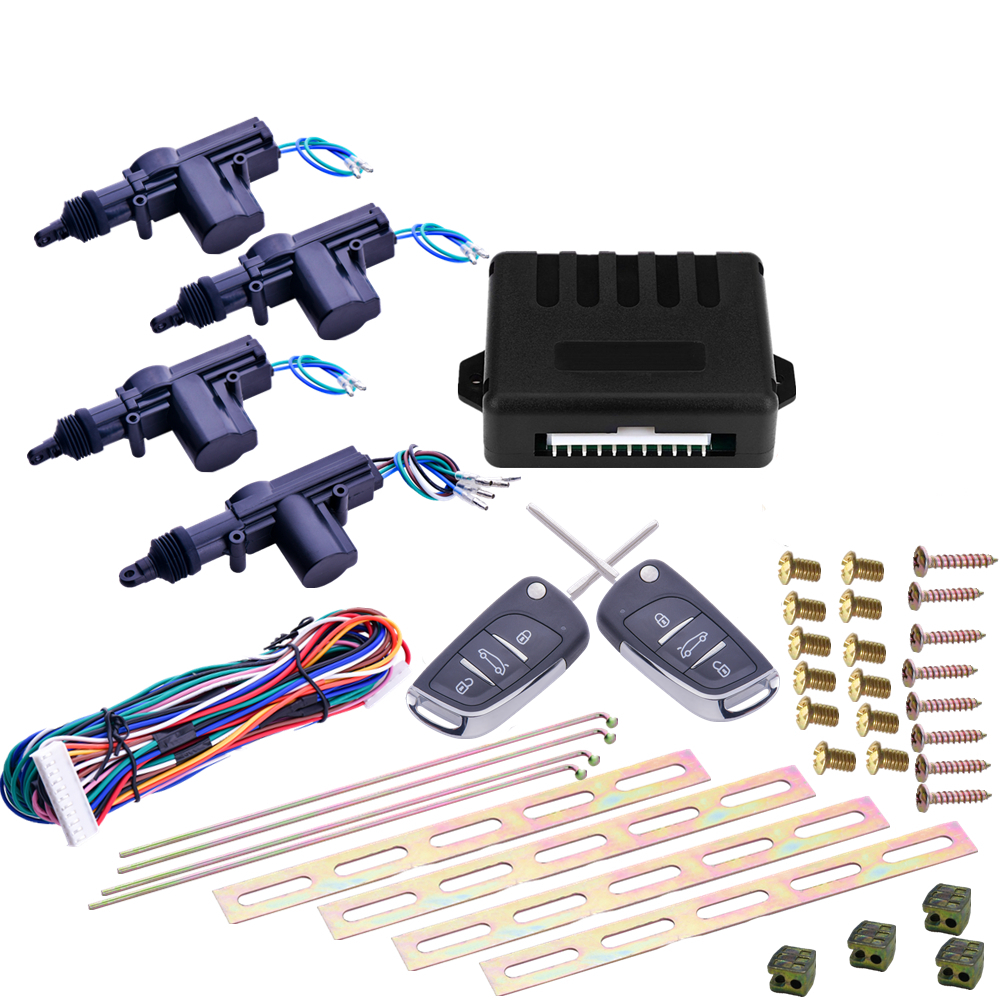 LANBO DC 12V дистанционный центральный дверной замок/Центральный дверной замок one master 3 slave