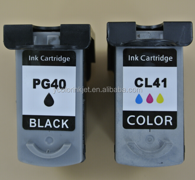 2 шт. PG 40/ CL 41 совместимый чернильный картридж для принтера Canon принтерам PIXMA MP160 MP140 MP450 MX300 MX310 IP1600 IP1900 PG 40 чернильный картридж