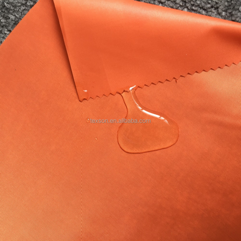 210D denier polyester oxford fabric PU fabric