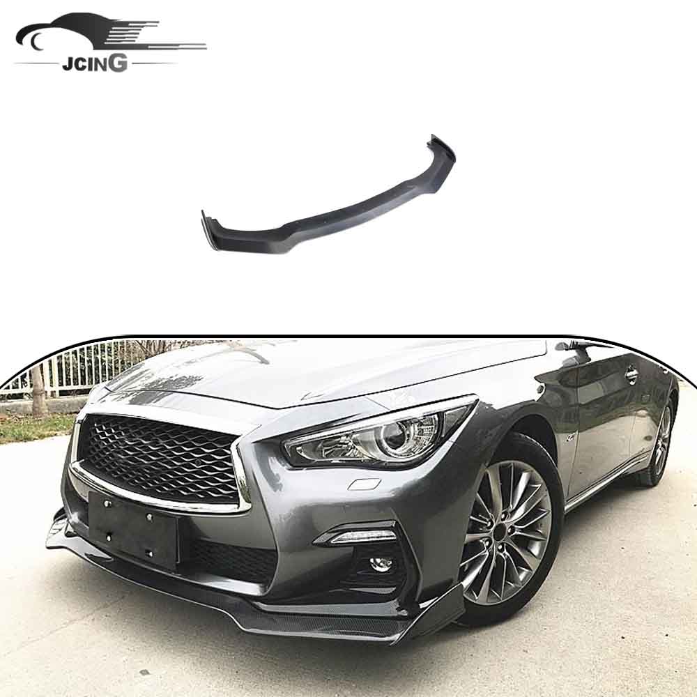 Губа переднего бампера автомобиля для INFINITI Q50 Sport Model 2018, передний бампер