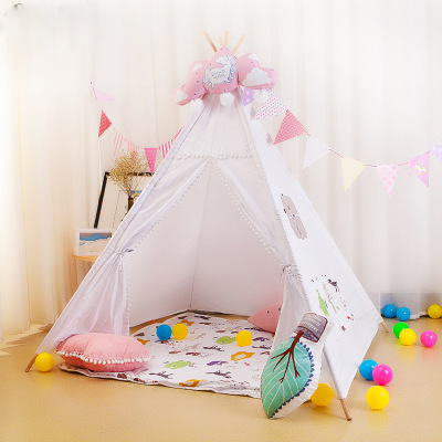 Childrensfor Крытый детские игрушки Палатка Оптовая Продажа Популярные мягкий хлопок холст палатка