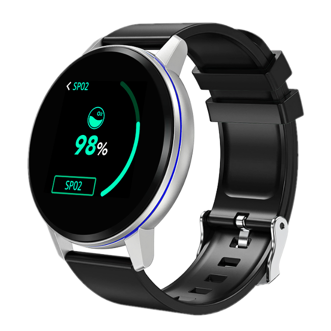 Новейший контроль музыки Спорт сталь кровяное давление Android Smartwatch S01