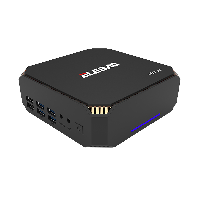 Мини-ПК Elebao CK2 intest, I3/I5/I7, 8 + 120 ГБ, Intel HD Graphics 620