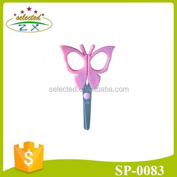 Beauty butterfly shape student scissors