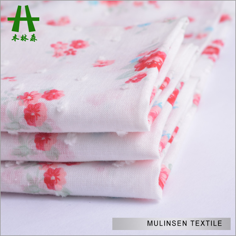 Mulinsen Textile Cheap Plain Custom Print 60S Voile Cotton Fabric Woven Technics