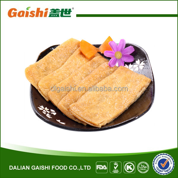 Халяль замороженный приправленный inari tofu карманы