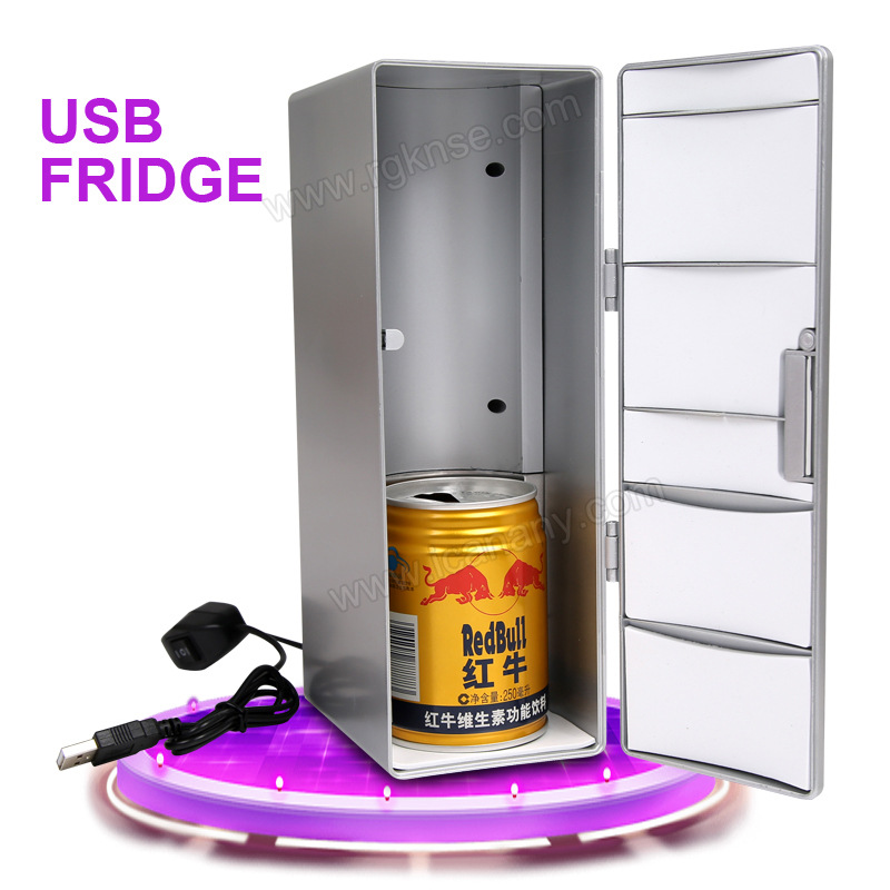 Мини USB Холодильник Прохладный одна бутылка мини-холодильник, мини-холодильник/холодильник, usb бар холодильник