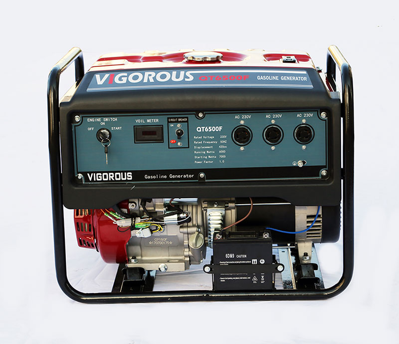 Бензиновый генератор электрический старт с батареей 3KW 4 тактный 220V 50HZ одноцилиндровый