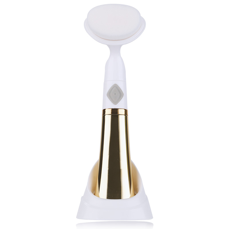 Custom logo portable makeup brushes soft cleansing facial electric waterproof cleaning brushes for skin care