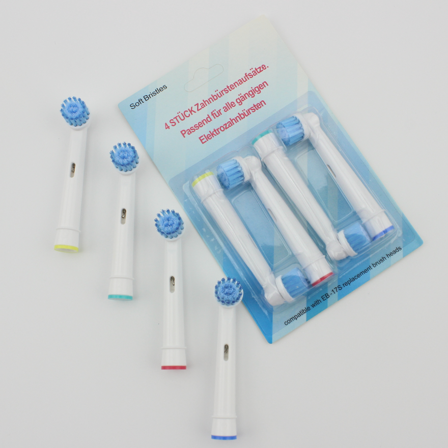 Or-Care Dupont Bristles Replacement Electric Toothbrush Round Heads for Oral