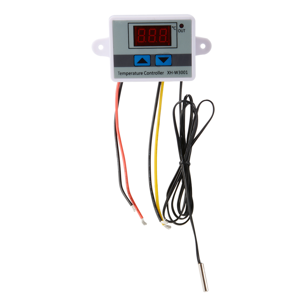 220V XH-W3001 регулятор температуры цифровой регулятор температуры на светодиодах повышенной термометр термо контроллер датчика переключателя