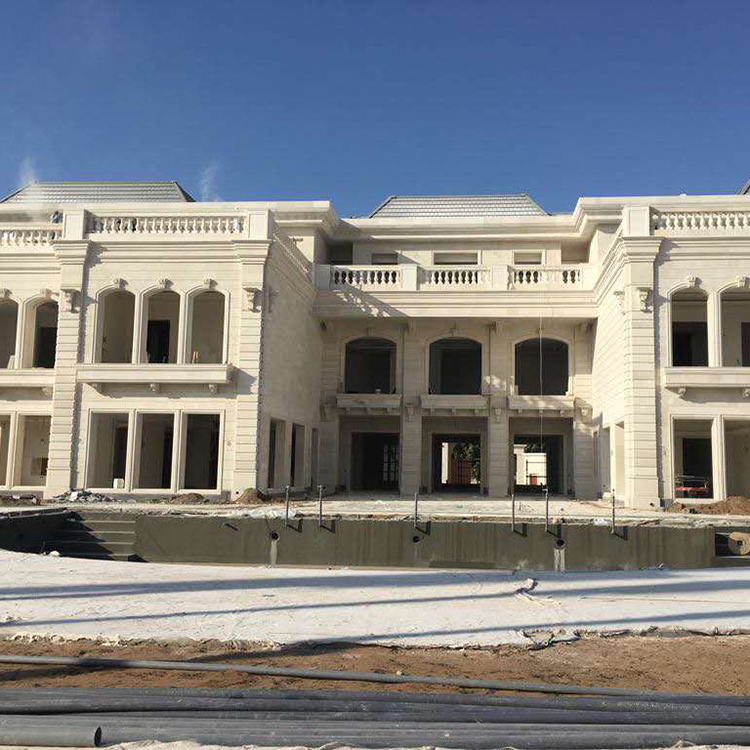 Саудовская Аравия SHK Ammar Naghi Palace Project Thala бежевая Известняковая Облицовка стен