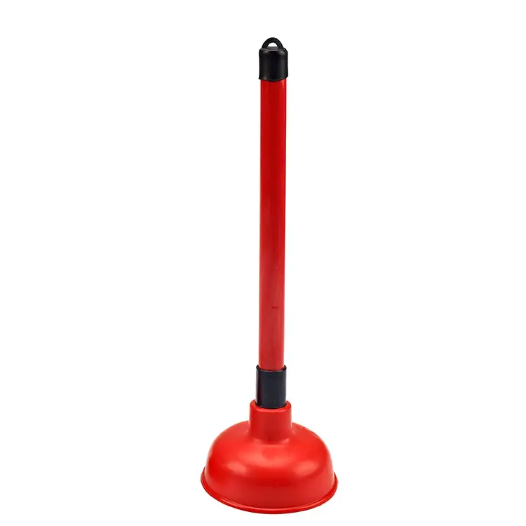 Wholesale Modern Durable Toilet Cleaning Tools Long Handle Red Toilet Rubber Toilet Plunger