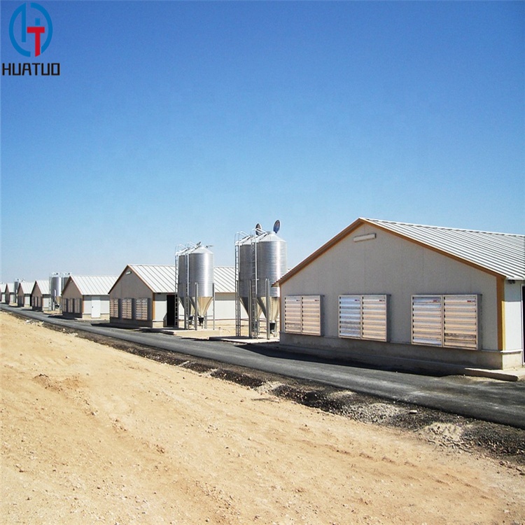 Low Cost Hangars for Chickens Farm Building Poultry Farm Design