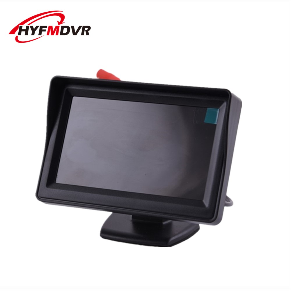 Hikvision 4,3-дюймовый домашний магазин мониторинга монитор безопасности автомобиля ЖК-дисплей на рабочем столе AV небольшой ЖК-