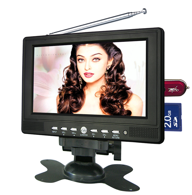 Цифровой ТВ монитор портативный 12 В Dc Led Tv в Сингапуре Home Tv
