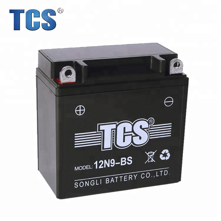 12n9 sealed MF motorcycle lead acid battery 12V9 ah